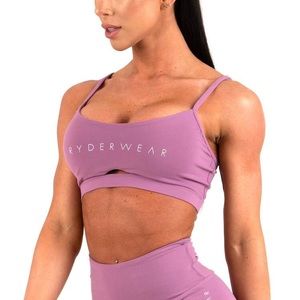 RYDERWEAR PURPLE SPORTS BRA